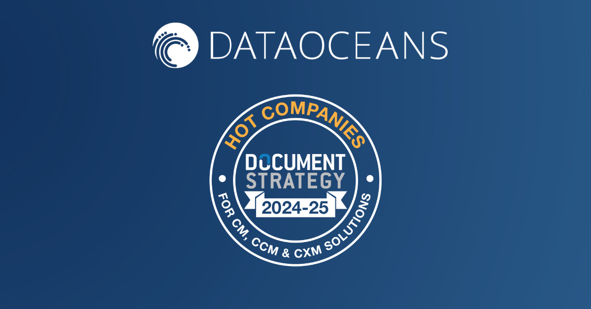 DataOceans Featured in Document Strategy's 2024-2025 Hot Companies List